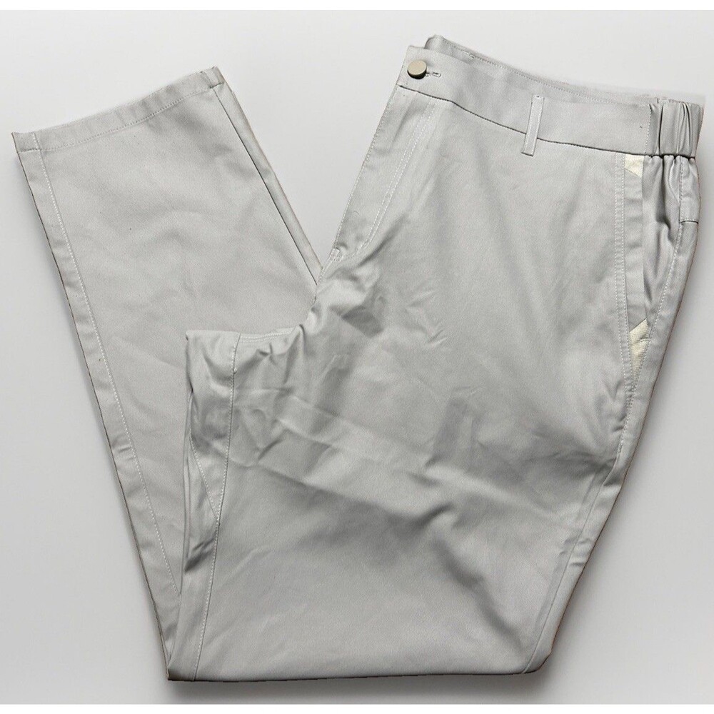 Jack Archer Jetsetter Tech Pant Mens 38x30 Stone Khaki Slim Fit Chino Stretch